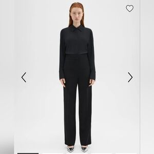 Theory Admiral Crepe Wide Pants